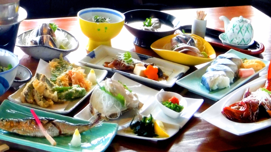 【海辺里特選プラン】銚子・飯岡の旬の食材が盛り沢山！豪快に味わう！
